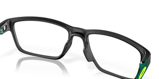 Oakley Metalink Ox 8153 Men Black Geometric Eyeglasses