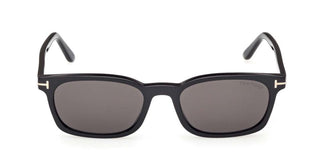 Tom Ford MILES-02 FT1300 unisex Black Rectangle Sunglasses