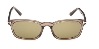 Tom Ford MILES-02 FT1300 unisex Brown Rectangle Sunglasses