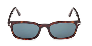 Tom Ford MILES-02 FT1300 unisex Havana Rectangle Sunglasses