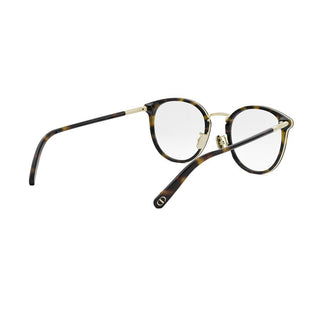 DIOR Mini CD O Mini CD O R7F women Havana Round Eyeglasses