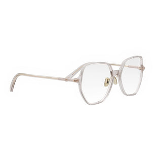 DIOR Mini CD O Mini CD O S8F women Brown Geometric Eyeglasses