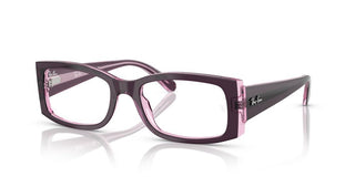 Ray-ban Miriam Rx 5434 Women Violet Rectangle Eyeglasses