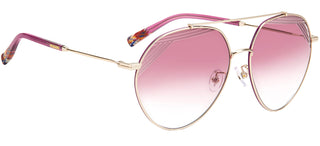 Missoni MIS 0015/S women Gold Pilot Sunglasses