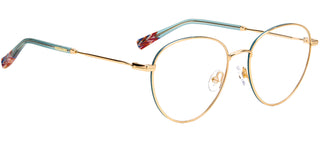 Missoni MIS 0018 women Gold Round Eyeglasses