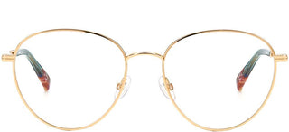 Missoni MIS 0018 women Gold Round Eyeglasses