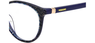 Missoni MIS 0019 women Blue Round Eyeglasses