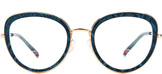 Missoni MIS 0043 women Blue Cat Eye Eyeglasses