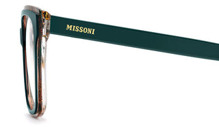 Missoni Mis 0244 Women Green Squared Eyeglasses