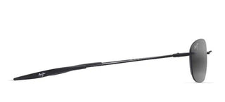 Maui Jim MJ0373S unisex Black Round Sunglasses
