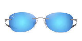Maui Jim MJ0373S unisex Ruthenium Round Sunglasses