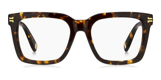 Marc Jacobs Mj 1076 Women Havana Squared Eyeglasses