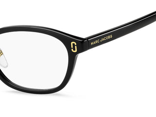 Marc Jacobs Mj 1125/f Women Black Oval Eyeglasses