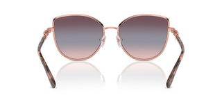 Michael Kors Mk 1144b Catalonia Women Rose Gold Butterfly Sunglasses