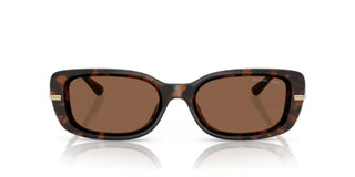 Michael Kors MK 2228D CAPELLA women Havana Rectangle Sunglasses