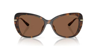 Michael Kors Mk 2230u Saint Croix Women Havana Butterfly Sunglasses