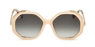 Max Mara MM0094 unisex White Geometric Sunglasses