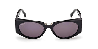Max Mara MM0160 unisex Black Cat Eye Sunglasses