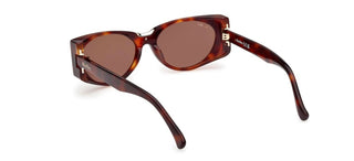 Max Mara Mm0160 Unisex Havana Cat Eye Sunglasses
