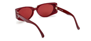 Max Mara Mm0160 Unisex Brown Cat Eye Sunglasses