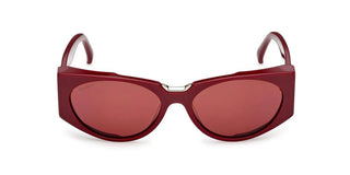 Max Mara Mm0160 Unisex Brown Cat Eye Sunglasses