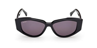 Max Mara Mm0161 Women Black Cat Eye Sunglasses