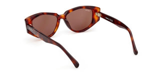 Max Mara Mm0161 Women Havana Cat Eye Sunglasses