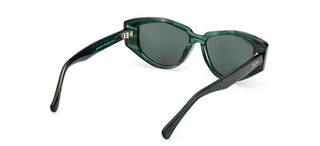 Max Mara Mm0161 Women Green Cat Eye Sunglasses