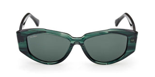 Max Mara Mm0161 Women Green Cat Eye Sunglasses