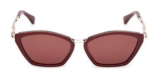 Max Mara MM0162 unisex Red Cat Eye Sunglasses