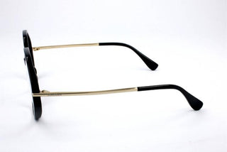 Max Mara Mm5005 Women Black Geometric Eyeglasses