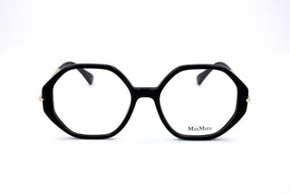Max Mara Mm5005 Women Black Geometric Eyeglasses