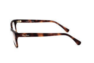Max Mara Mm5013 Women Havana Geometric Eyeglasses
