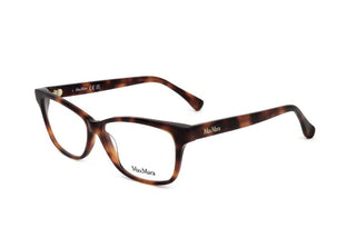 Max Mara Mm5013 Women Havana Geometric Eyeglasses