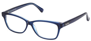 Max Mara MM5013 women Blue Geometric Eyeglasses