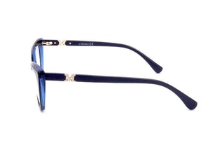 Max Mara Mm5016 Women Blue Cat Eye Eyeglasses