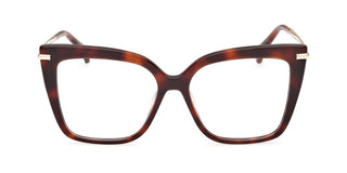 Max Mara Mm5144 Unisex Havana Butterfly Eyeglasses