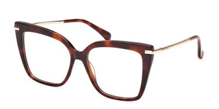 Max Mara Mm5144 Unisex Havana Butterfly Eyeglasses