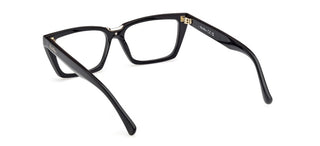 Max Mara Mm5180 Unisex Black Rectangle Eyeglasses