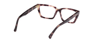 Max Mara Mm5180 Unisex Havana Rectangle Eyeglasses