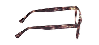 Max Mara Mm5180 Unisex Havana Rectangle Eyeglasses