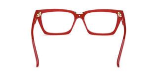 Max Mara MM5180 unisex Red Rectangle Eyeglasses