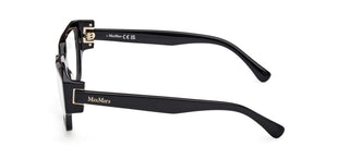Max Mara MM5182 unisex Black Geometric Eyeglasses