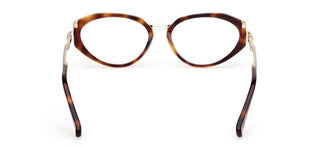 Max Mara MM5185 unisex Havana Cat Eye Eyeglasses