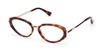 Max Mara MM5185 unisex Havana Cat Eye Eyeglasses