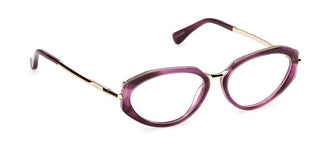 Max Mara Mm5185 Unisex Violet Cat Eye Eyeglasses