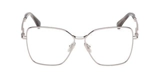 Max Mara Mm5187 Unisex Silver Squared Eyeglasses