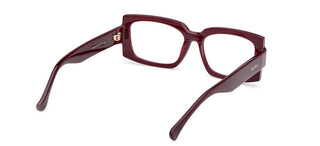 Max Mara Mm5189 Unisex Red Rectangle Eyeglasses