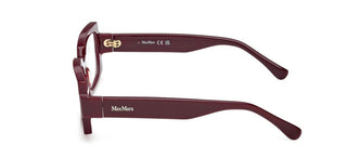 Max Mara Mm5189 Unisex Red Rectangle Eyeglasses