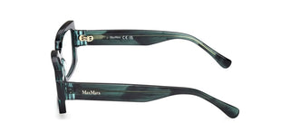Max Mara Mm5189 Unisex Green Rectangle Eyeglasses